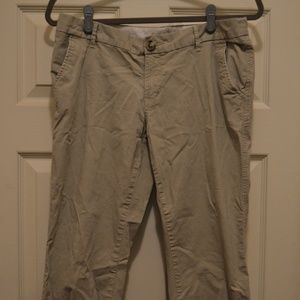 Khaki Capri with zipper/cuff🌟FINAL MARKDOWN🌟